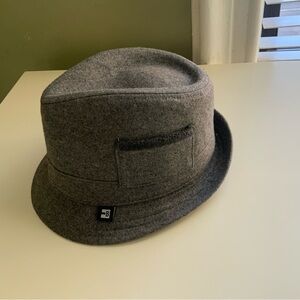 Block Headware Unisex Fedora gray Size: M